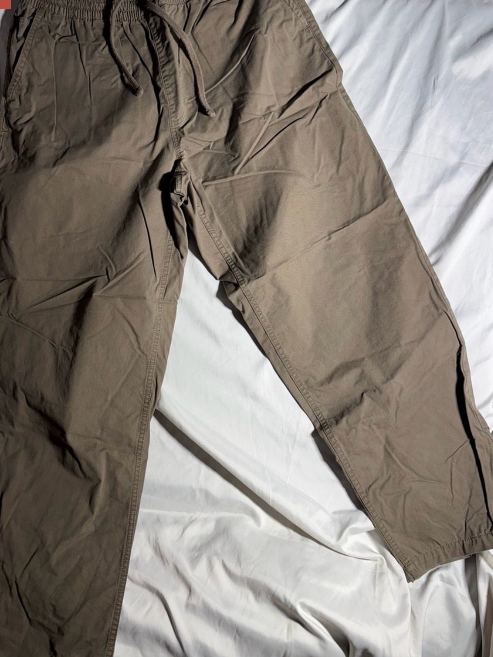 Vans Men's Olive Drawstring Joggers